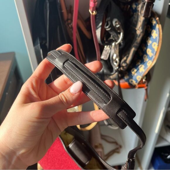 COACH Red Velvet Y2K Soho Hampton Hobo baguette Mini Bag 8142 Vintage - Picture 8 of 13